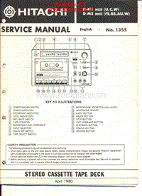Hitachi-DM-1-Mk2-Service-Manual电路原理图.pdf