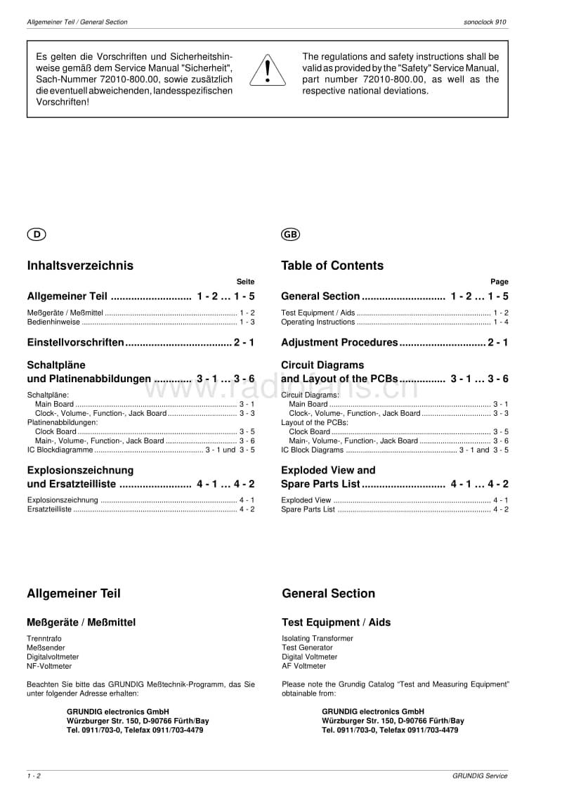 Grundig-Sonoclock-910-Service-Manual电路原理图.pdf_第2页