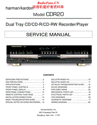 Harman-Kardon-CDR-20-Service-Manual电路原理图.pdf