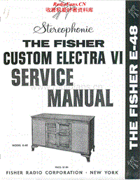 Fisher-E-48-Service-Manual电路原理图.pdf