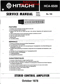 Hitachi-HCA-6500-Service-Manual电路原理图.pdf