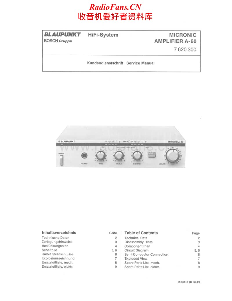 Blaupunkt-Micronic-A-60-Service-Manual电路原理图.pdf_第1页