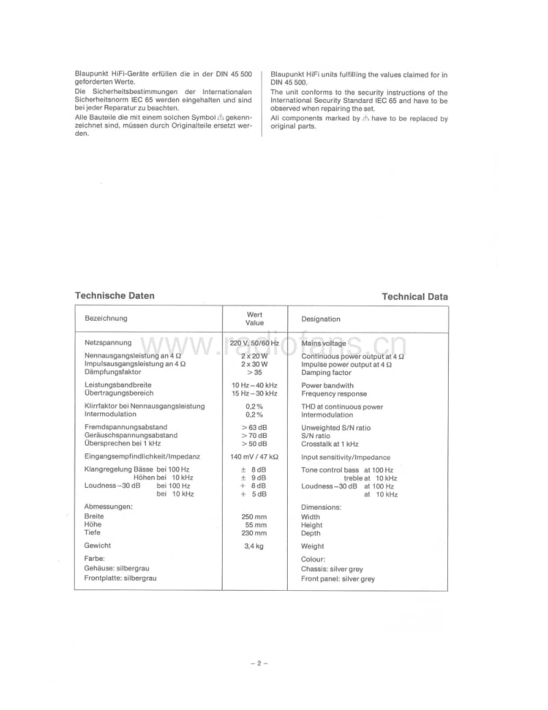 Blaupunkt-Micronic-A-60-Service-Manual电路原理图.pdf_第2页