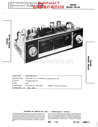 Fisher-FM-40-Service-Manual电路原理图.pdf