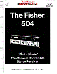 Fisher-504-Service-Manual电路原理图.pdf