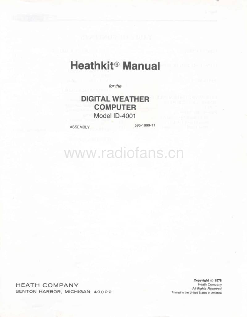 Heathkit-ID-4001-Manual电路原理图.pdf_第3页