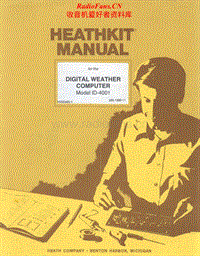 Heathkit-ID-4001-Manual电路原理图.pdf