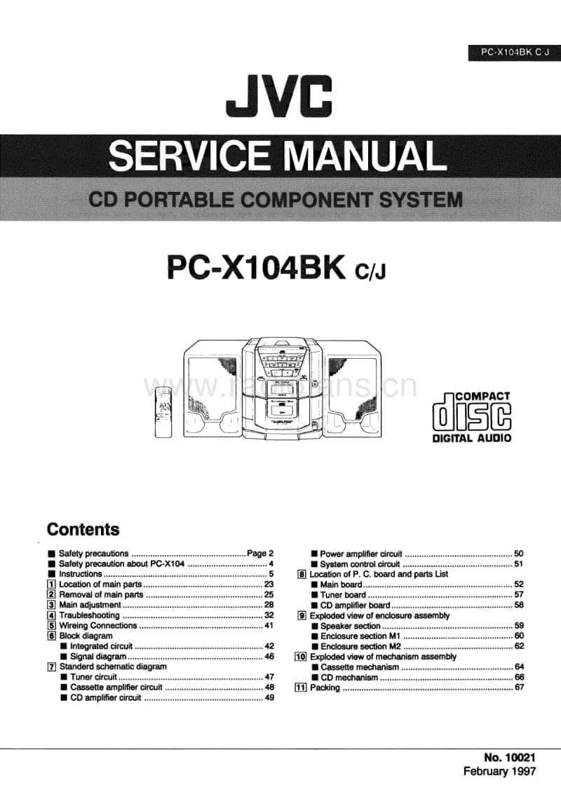Jvc-PCX-104-BK-Service-Manual电路原理图.pdf_第1页
