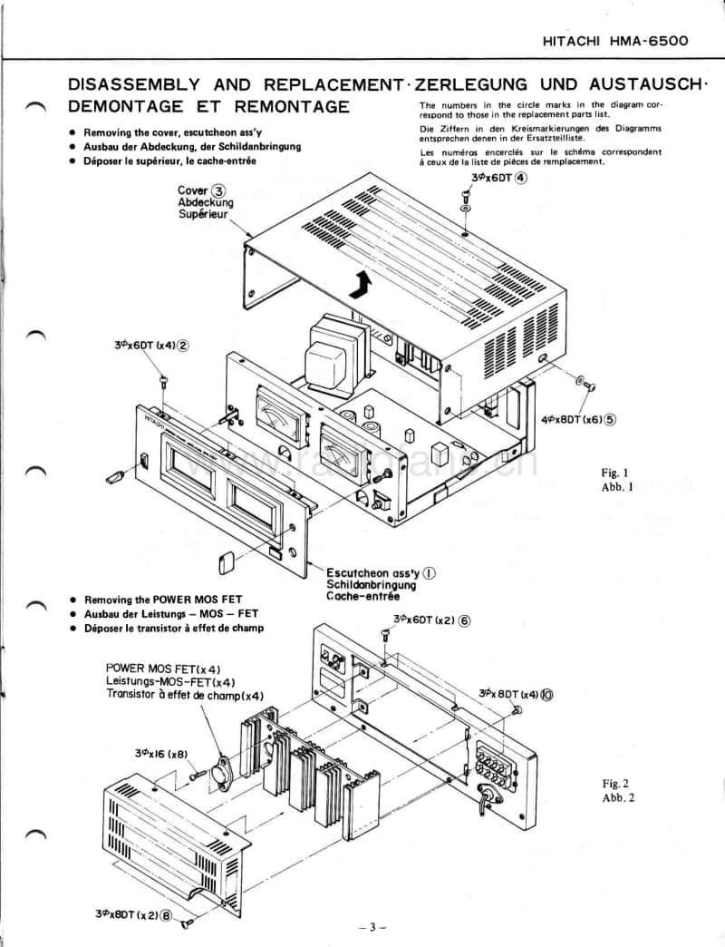 Hitachi-HMA-6500-Service-Manual电路原理图.pdf_第3页