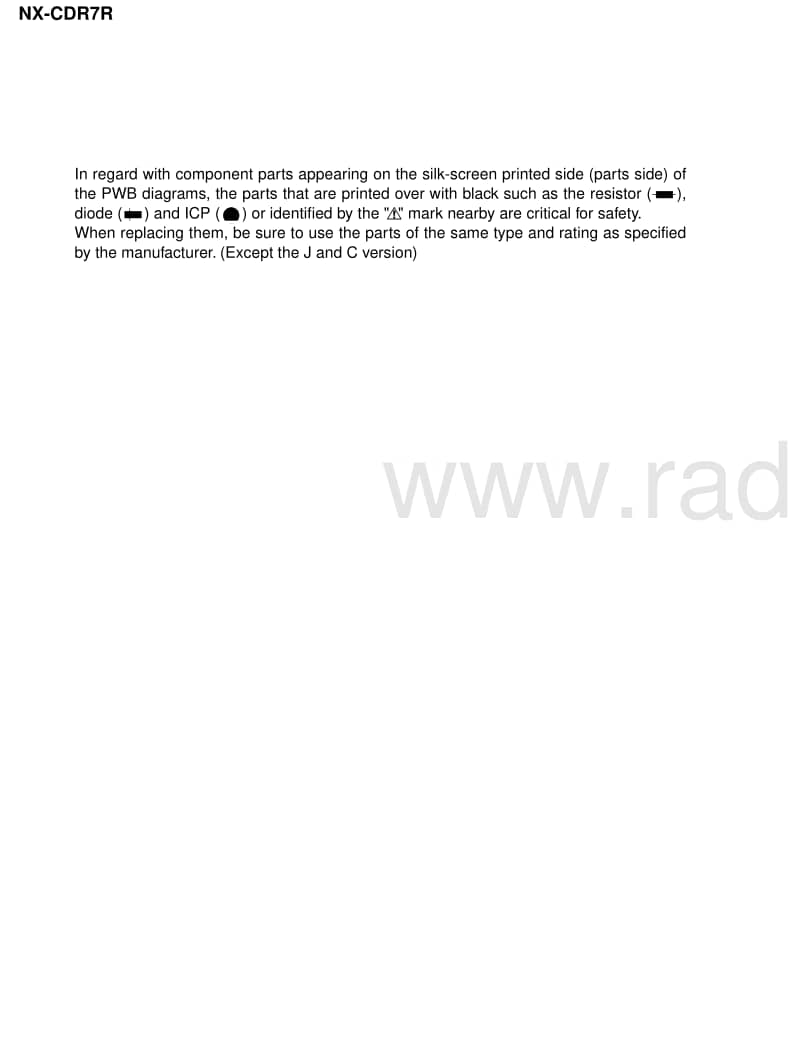 Jvc-NXCDR-7-R-Schematic电路原理图.pdf_第1页