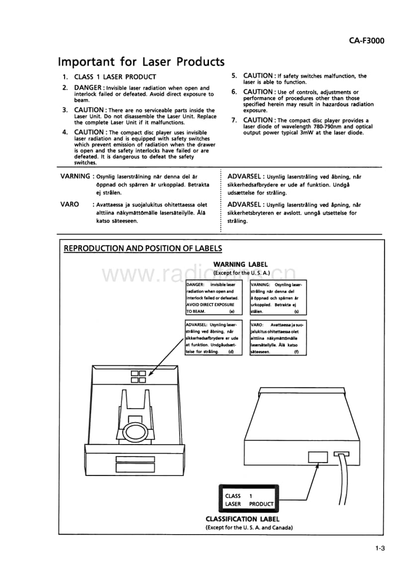 Jvc-FXF-3000-Service-Manual-Part-1电路原理图.pdf_第3页