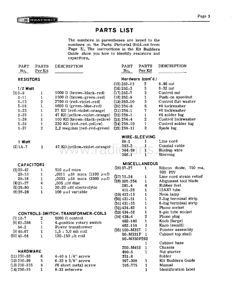 Heathkit-GD-125Q-Schematic-Manual电路原理图.pdf_第3页