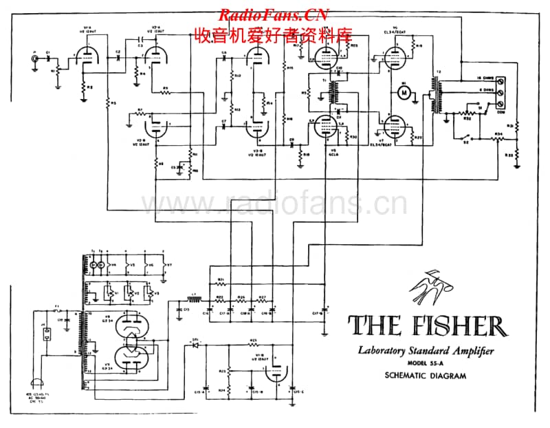 Fisher-55-A-Schematic电路原理图.pdf_第1页