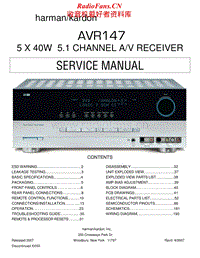 Harman-Kardon-AVR-147-Service-Manual电路原理图.pdf