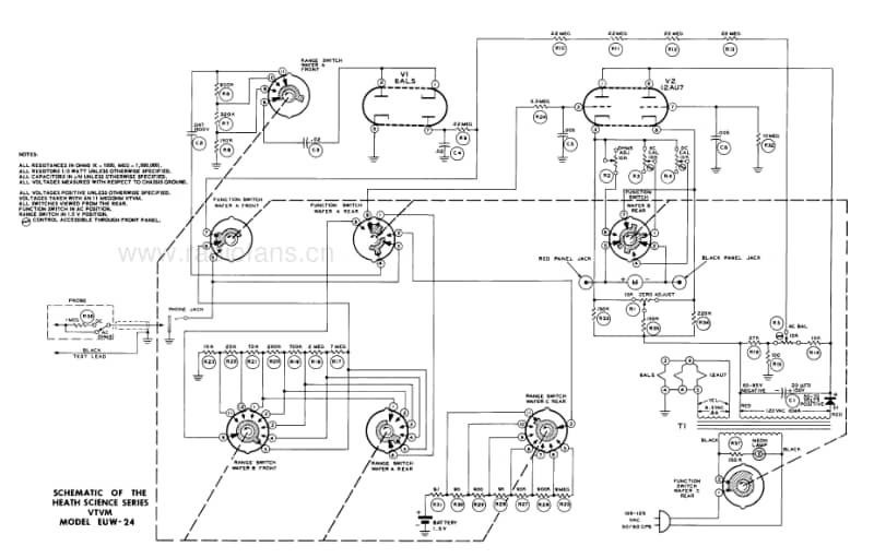 Heathkit-EUW-24-VTVM-Schematic电路原理图.pdf_第3页
