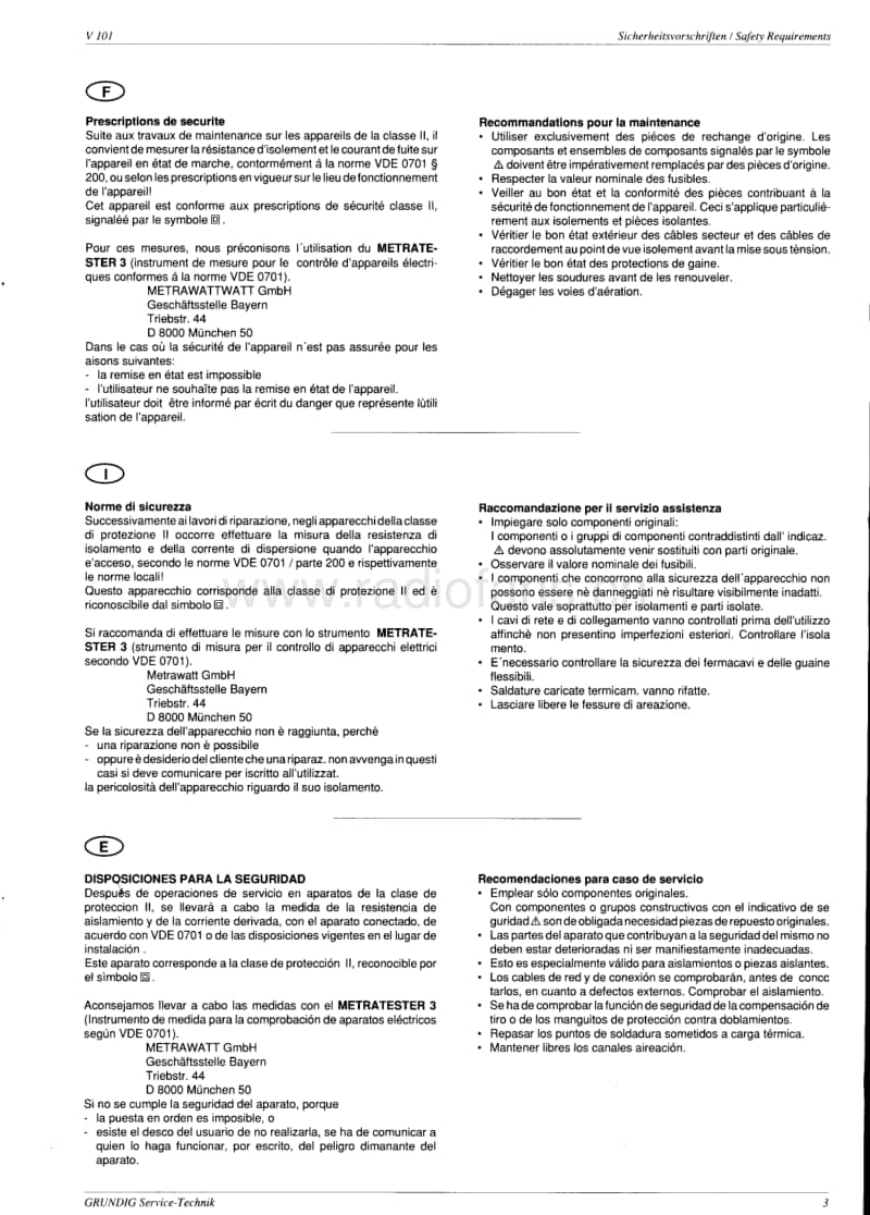 Grundig-V-101-Service-Manual电路原理图.pdf_第3页