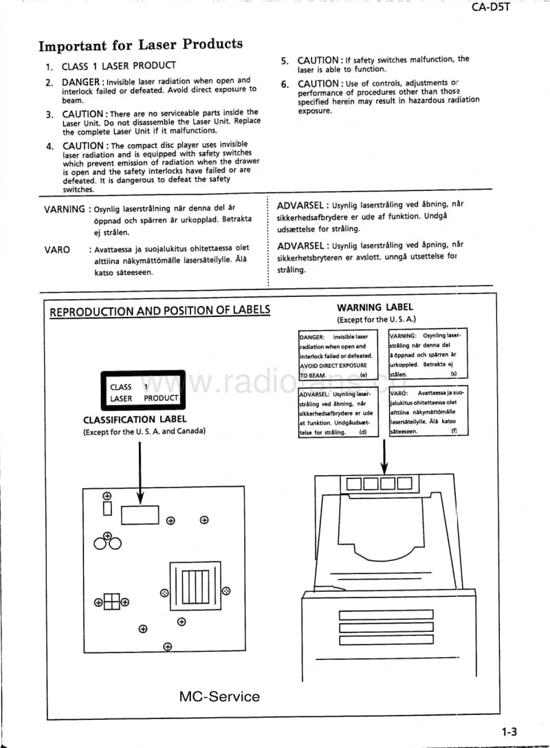 Jvc-CAD-5-T-Service-Manual电路原理图.pdf_第3页