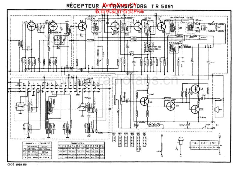 Continental-Edison-TR-5091-Schematic电路原理图.pdf_第1页