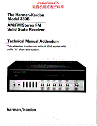 Harman-Kardon-330-B-Service-Manual-Addendum电路原理图.pdf