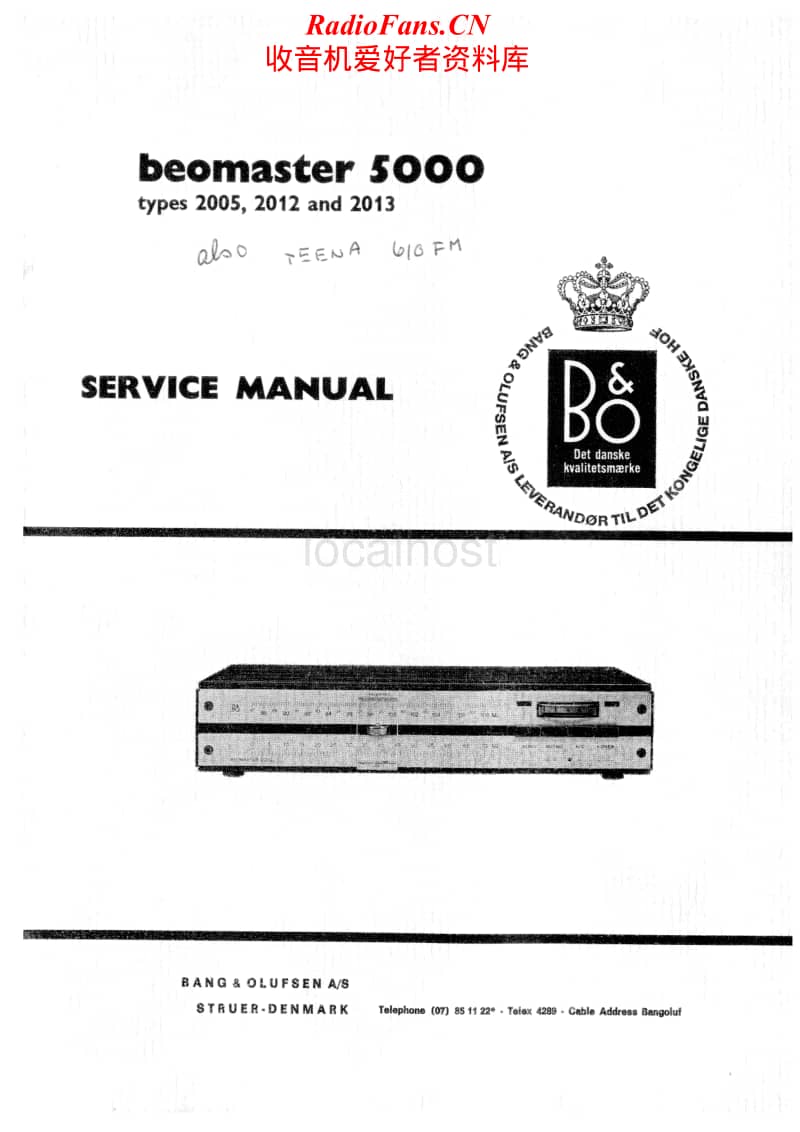 Bang-Olufsen-Beomaster_5000-Service-Manual-2电路原理图.pdf_第1页