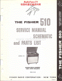 Fisher-510-Service-Manual电路原理图.pdf