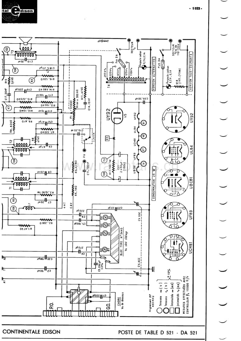 Continental-Edison-D-521-Schematic电路原理图.pdf_第2页