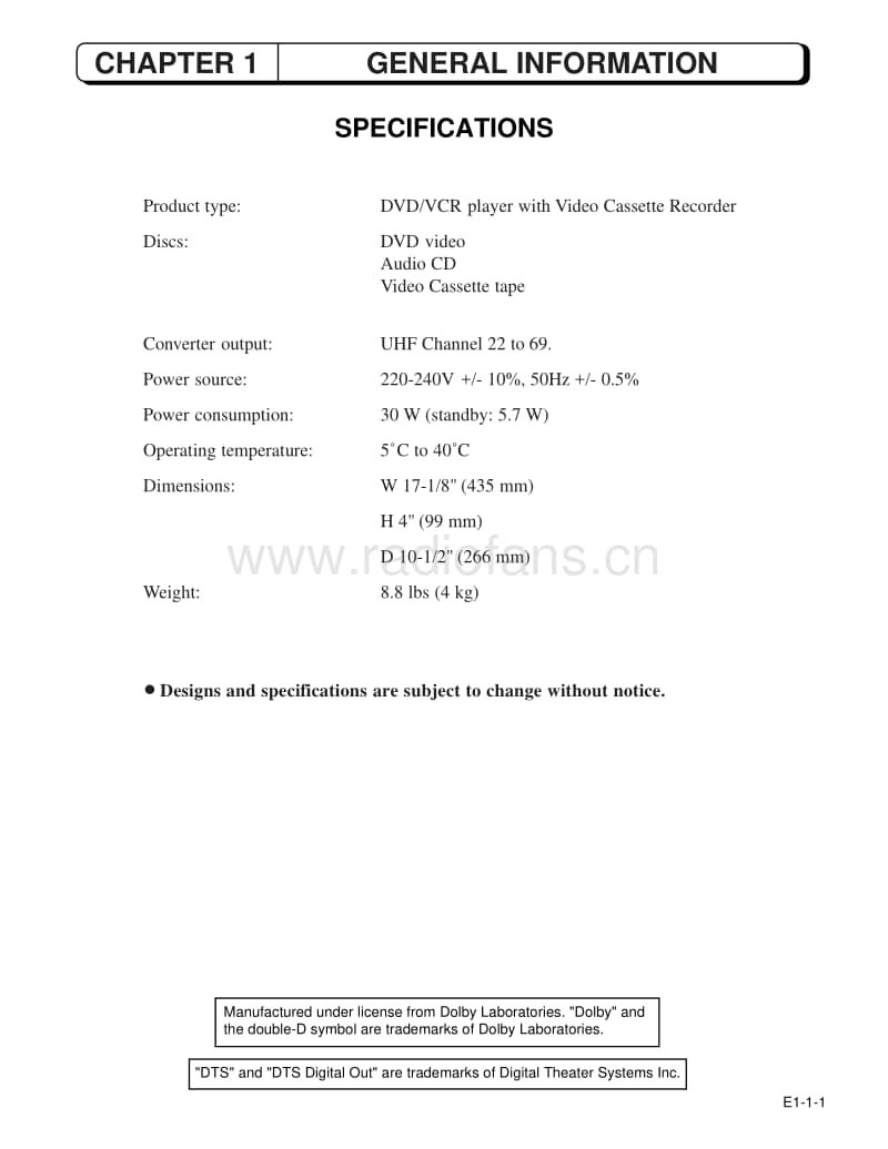 Hitachi-DVPF-2-E-Service-Manual电路原理图.pdf_第3页