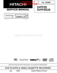 Hitachi-DVPF-2-E-Service-Manual电路原理图.pdf