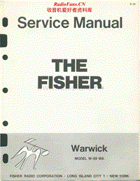 Fisher-WARWICK-W-59-WA-Service-Manual电路原理图.pdf