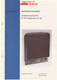 Braun-PA-1-Service-Manual电路原理图.pdf