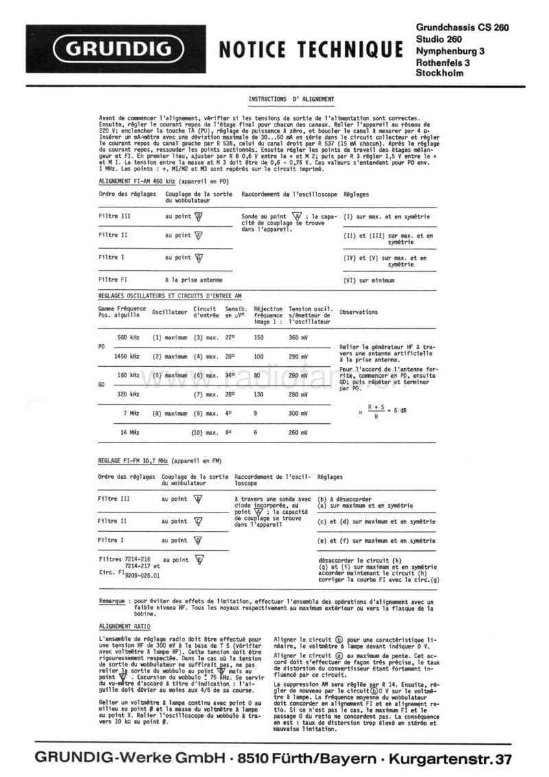 Grundig-Studio-260-Service-Manual电路原理图.pdf_第1页