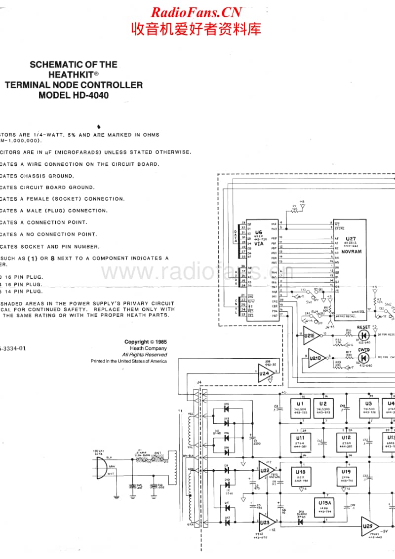 Heathkit-HD-4040-Schematic-2电路原理图.pdf_第1页