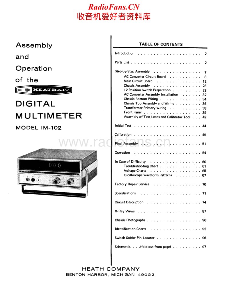 Heathkit-IM-102-Manual电路原理图.pdf_第1页