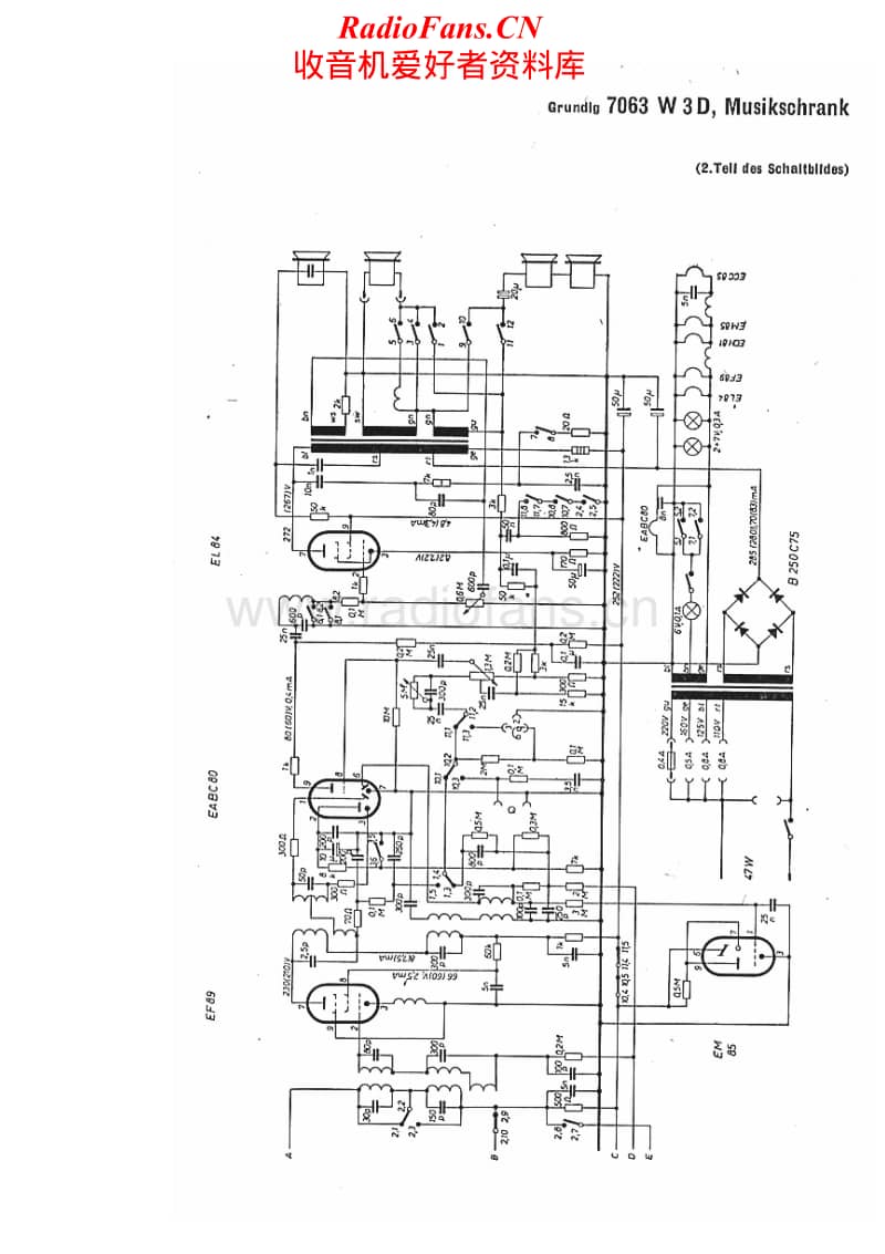Grundig-7063-W-3-D-Schematic电路原理图.pdf_第2页