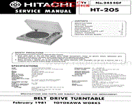 Hitachi-HT-20-S-Service-Manual电路原理图.pdf