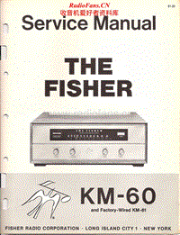 Fisher-KM-60-Service-Manual电路原理图.pdf