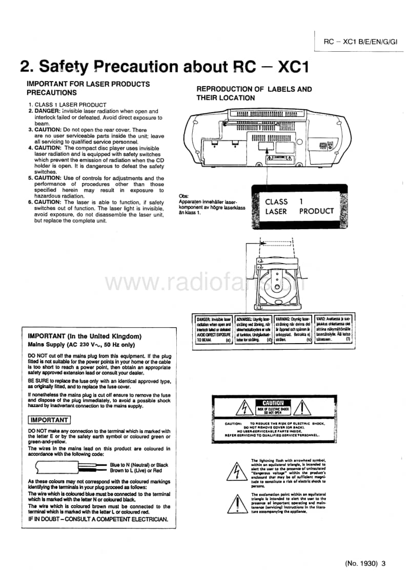 Jvc-RCXC-1-Service-Manual电路原理图.pdf_第3页