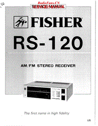 Fisher-RS-120-Service-Manual电路原理图.pdf