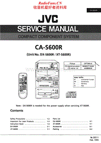 Jvc-CAS-600-R-Service-Manual电路原理图.pdf