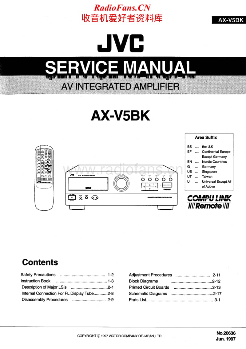 Jvc-AXV-5-BK-Service-Manual电路原理图.pdf_第1页