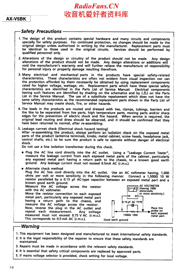 Jvc-AXV-5-BK-Service-Manual电路原理图.pdf_第2页