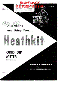 Heathkit-GD-1B-Schematic-Manual电路原理图.pdf