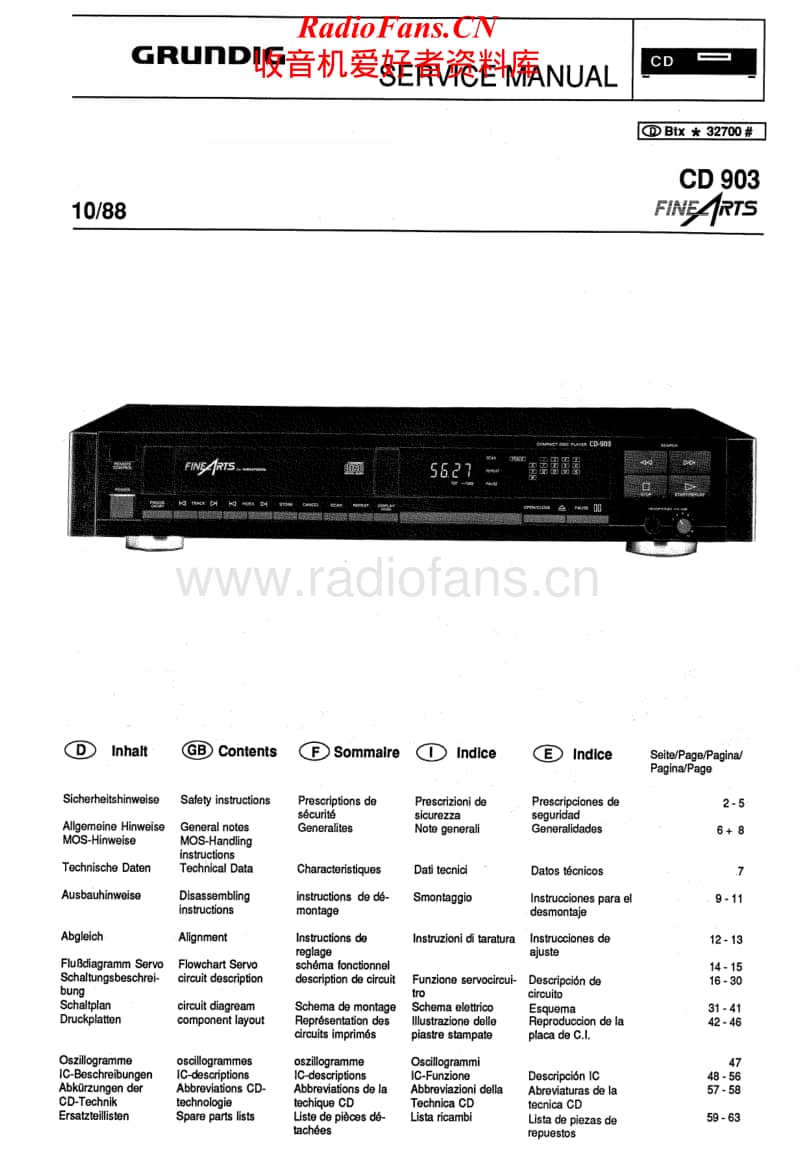 Grundig-CD-903-Schematic电路原理图.pdf_第1页