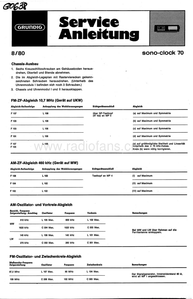 Grundig-Sonoclock-70-Service-Manual电路原理图.pdf_第1页