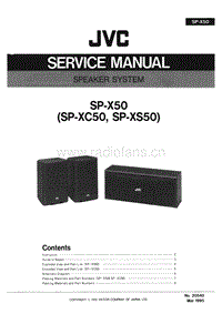 Jvc-SPX-50-Service-Manual电路原理图.pdf