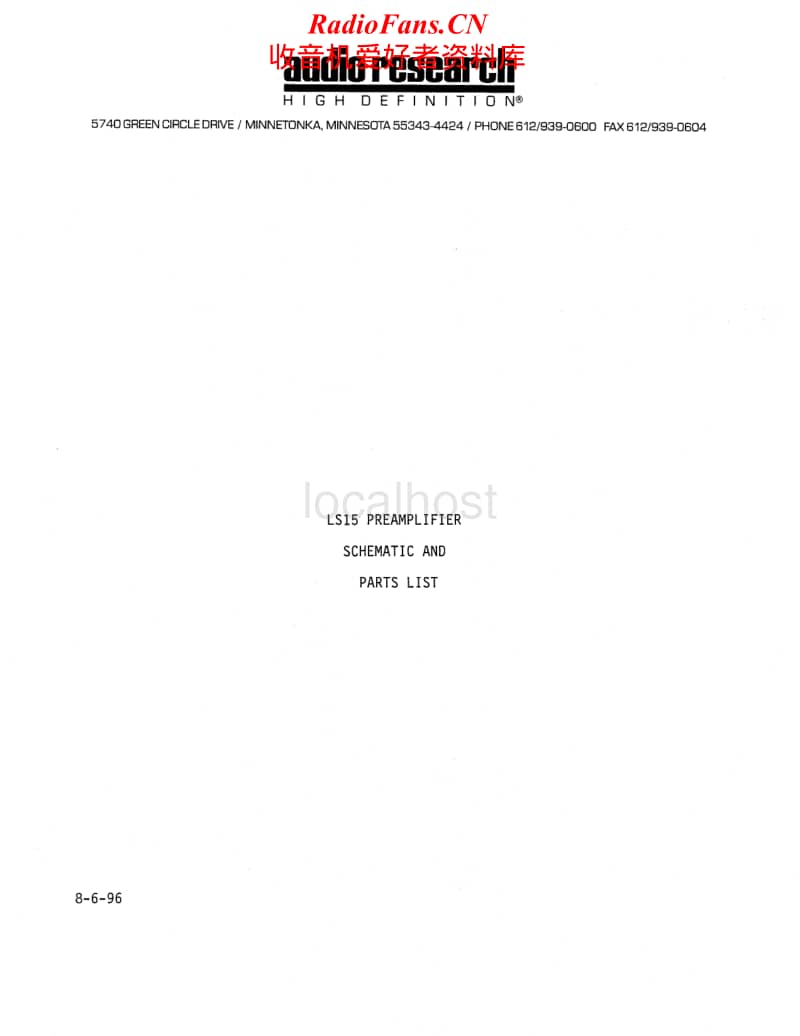Audio-Research-LS15-Schematic电路原理图.pdf_第1页