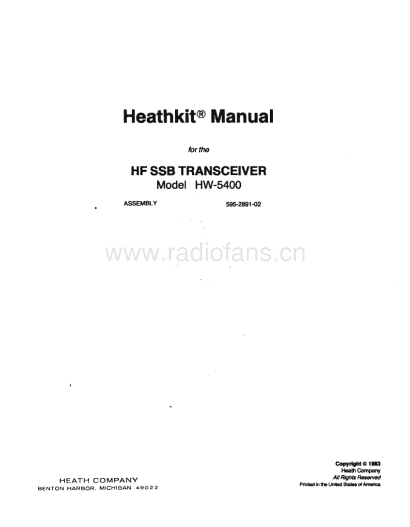 Heathkit-HW-5400-Manual电路原理图.pdf_第3页