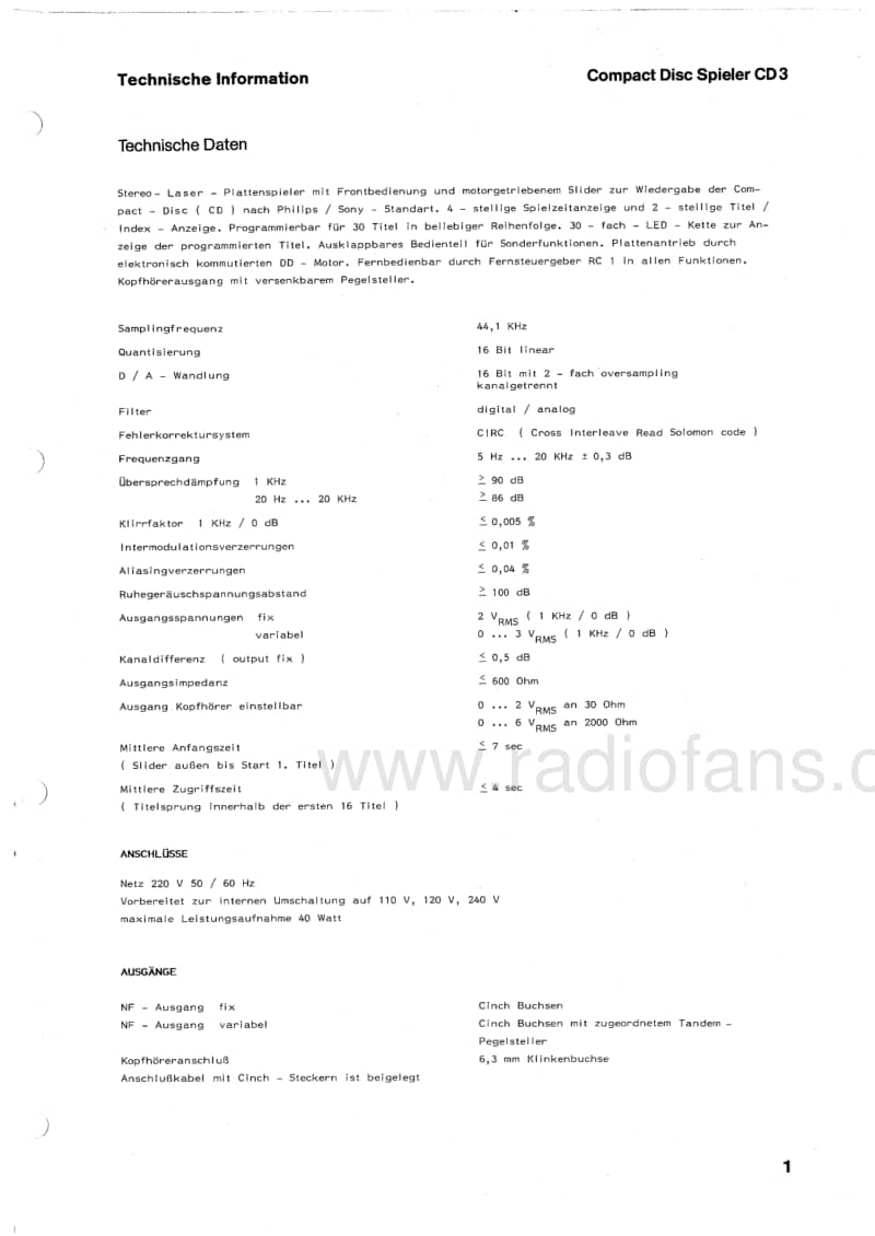 Braun-CD-3-Service-Manual电路原理图.pdf_第3页