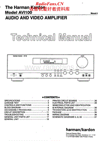 Harman-Kardon-AVI-100-Service-Manual电路原理图.pdf