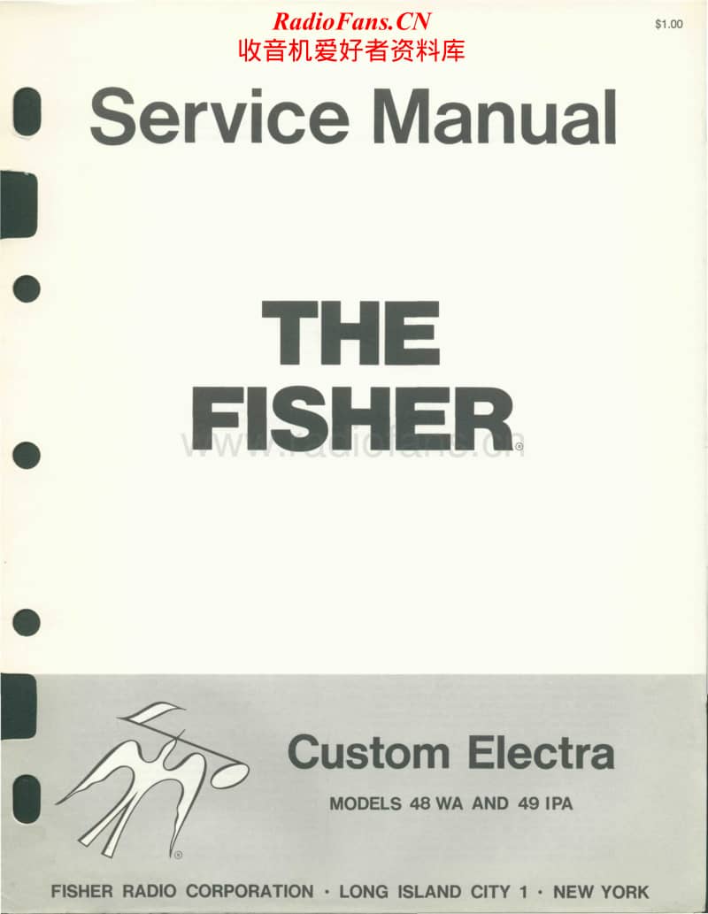 Fisher-CUSTOM-ELECTRA-48-WA-Service-Manual电路原理图.pdf_第1页